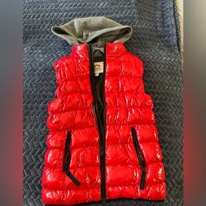 Appaman kids red puffer vest